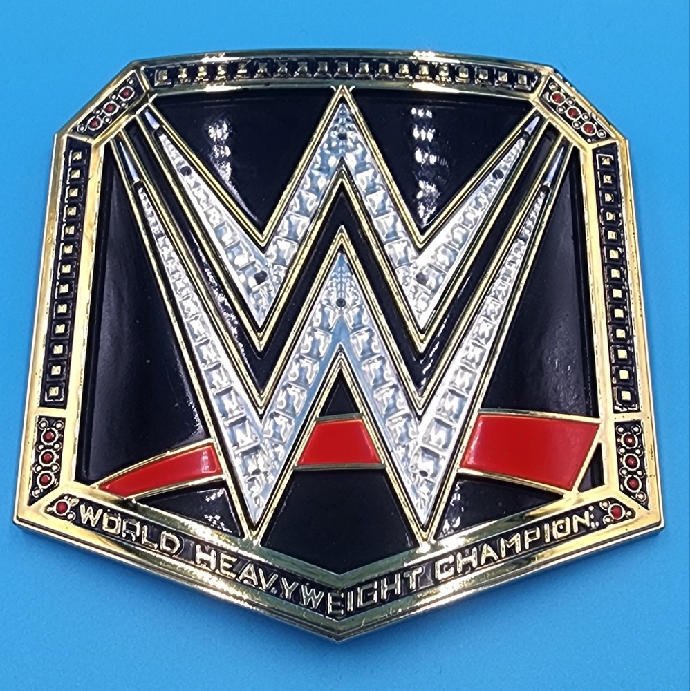Mattel WWE Championship Belt - Black, Gold, Red